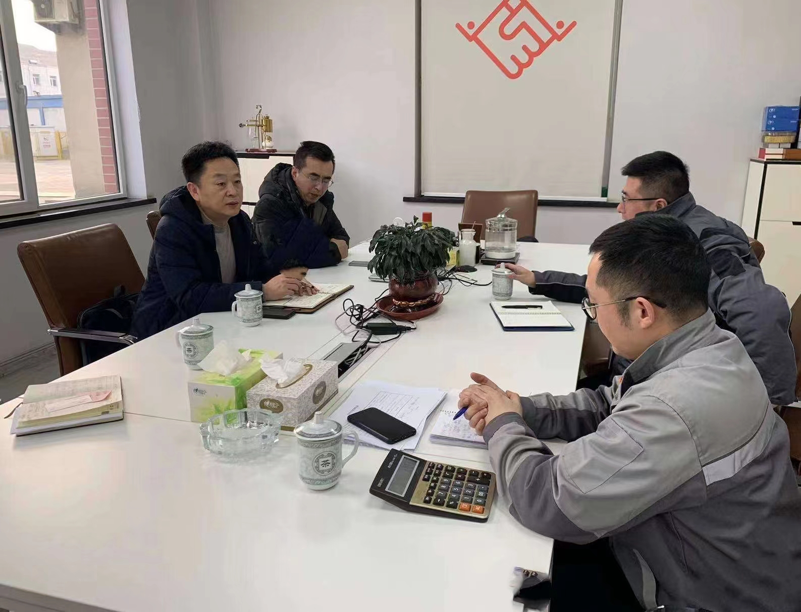 市商务局开展外贸企业走访调研 争取进出口首季“开门红”